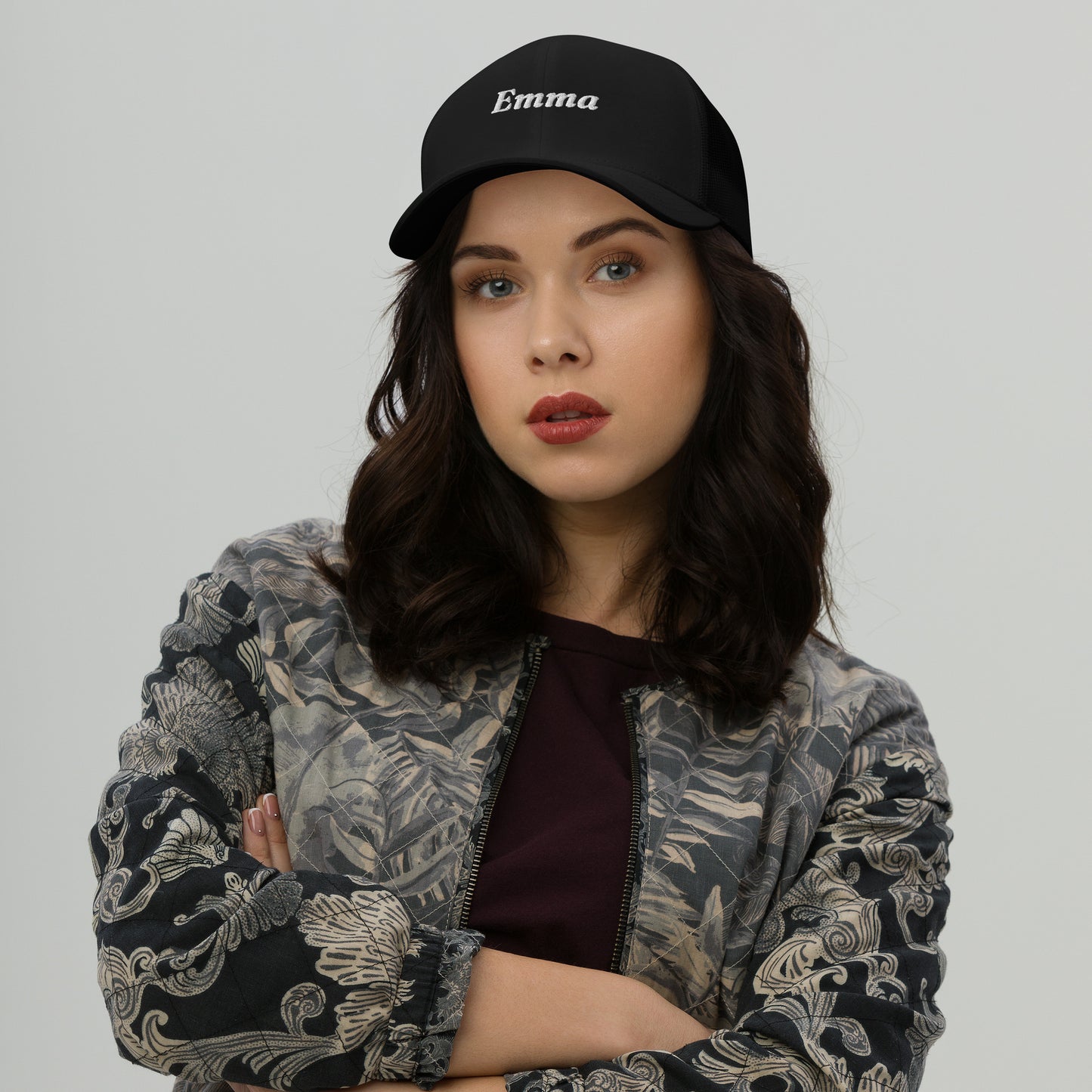 retro-trucker-hat-black-front-6998587483fab - TriLuxora