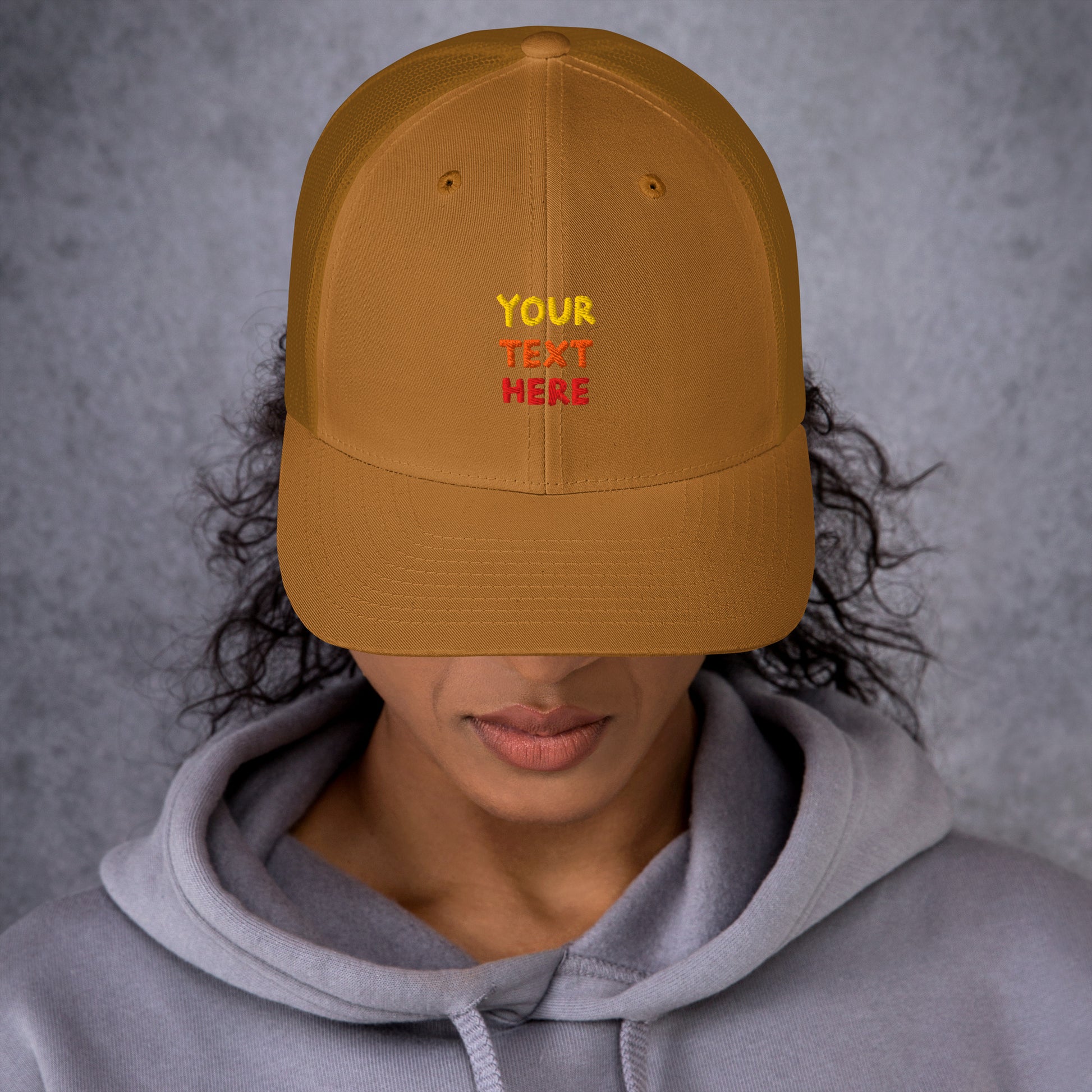 retro-trucker-hat-caramel-front-699858df4d51e - TriLuxora