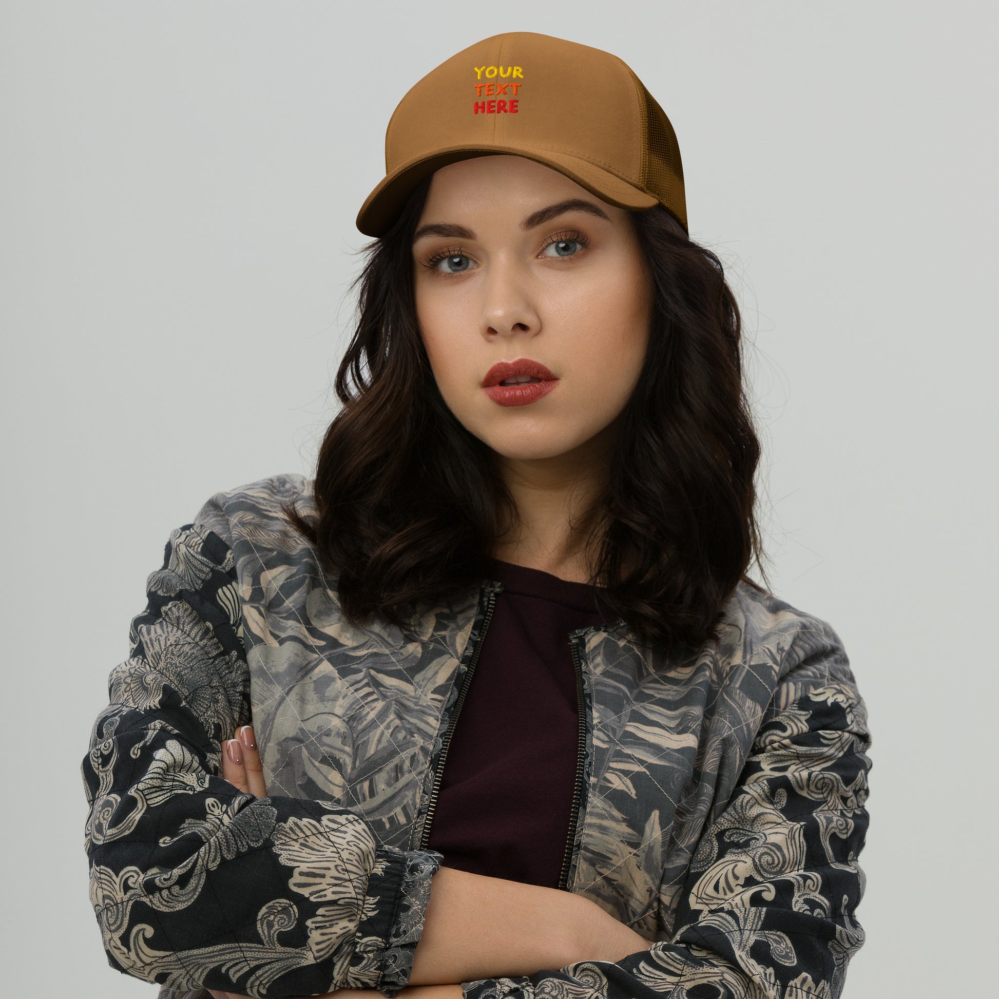 retro-trucker-hat-caramel-front-699858df4f9ed - TriLuxora