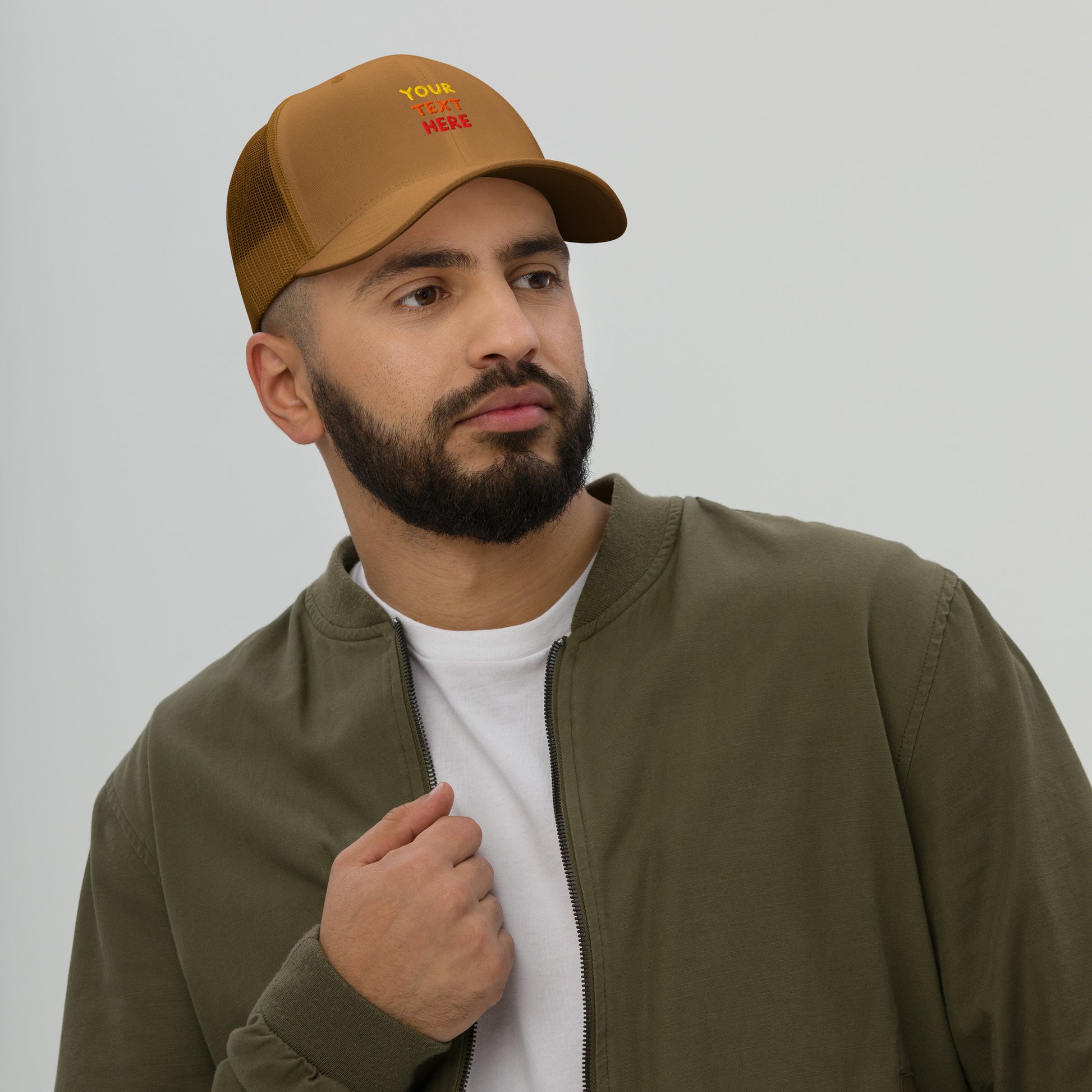 retro-trucker-hat-caramel-front-699858df505fd - TriLuxora