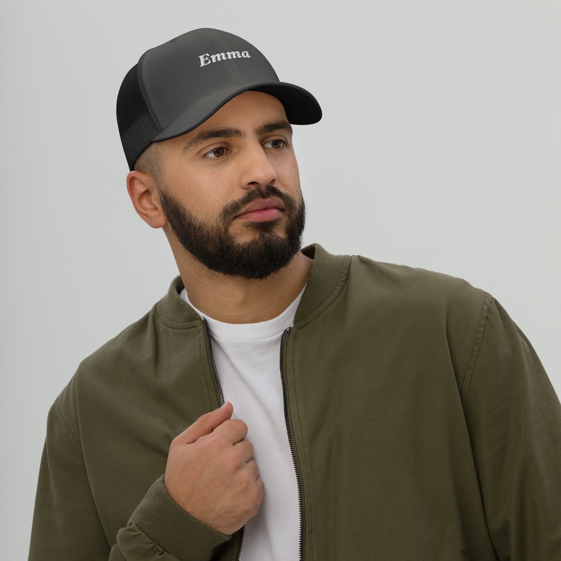 retro-trucker-hat-charcoal-front-6998587484ffb - TriLuxora