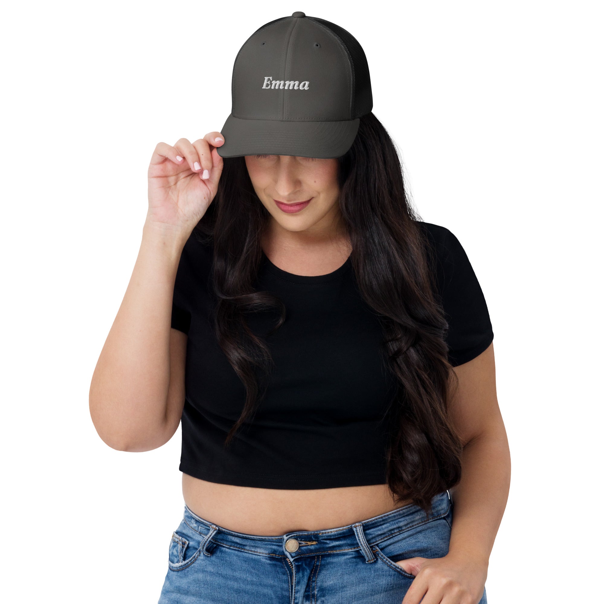 retro-trucker-hat-charcoal-front-6998587489e75 - TriLuxora