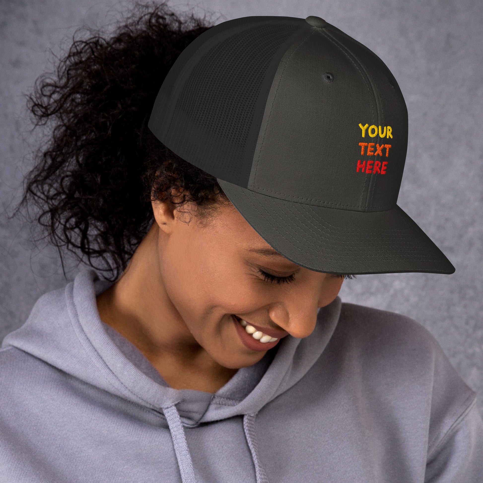 retro-trucker-hat-charcoal-right-699858df4ec2f - TriLuxora