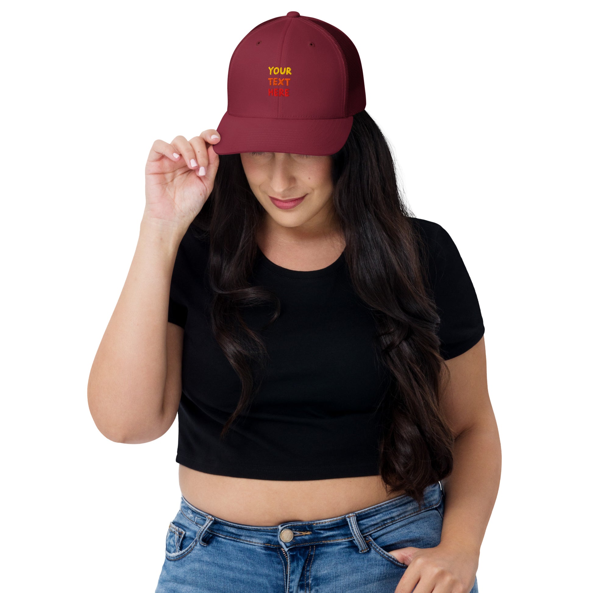 retro-trucker-hat-cranberry-front-699858df52a38 - TriLuxora