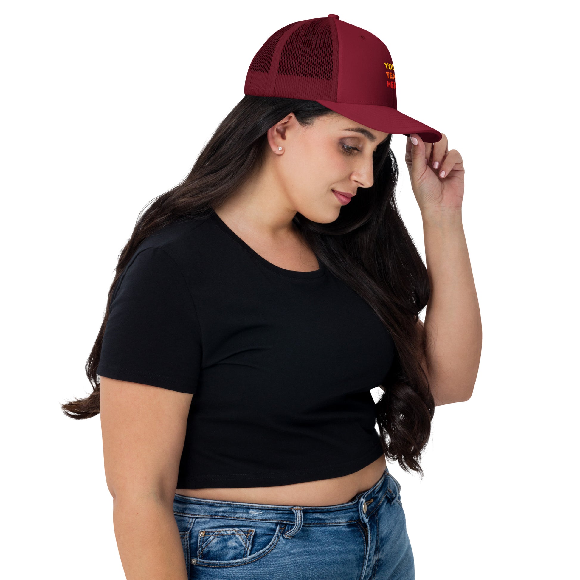 retro-trucker-hat-cranberry-right-699858df53554 - TriLuxora
