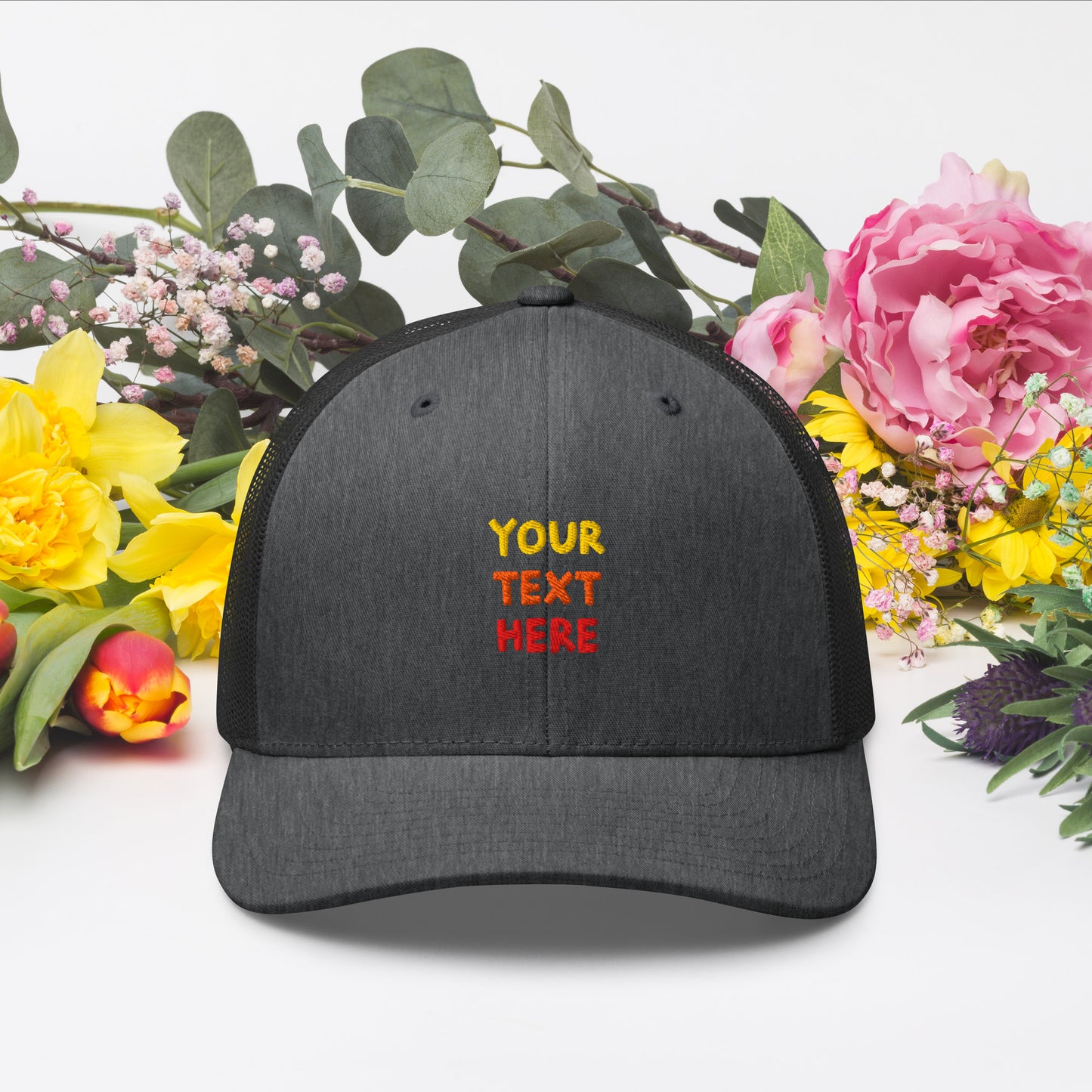 retro-trucker-hat-dark-heather-gray-front-699858df51030 - TriLuxora