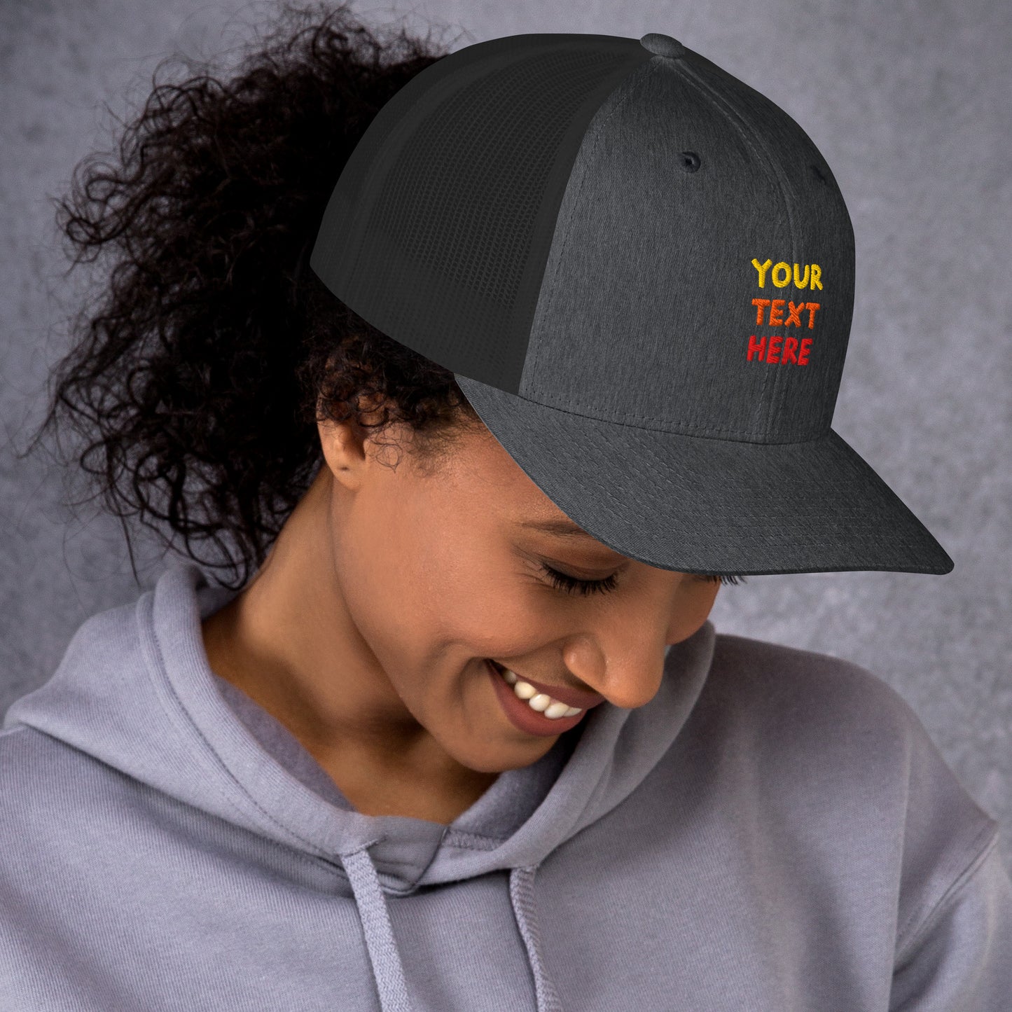 retro-trucker-hat-dark-heather-gray-right-699858df4eccd - TriLuxora