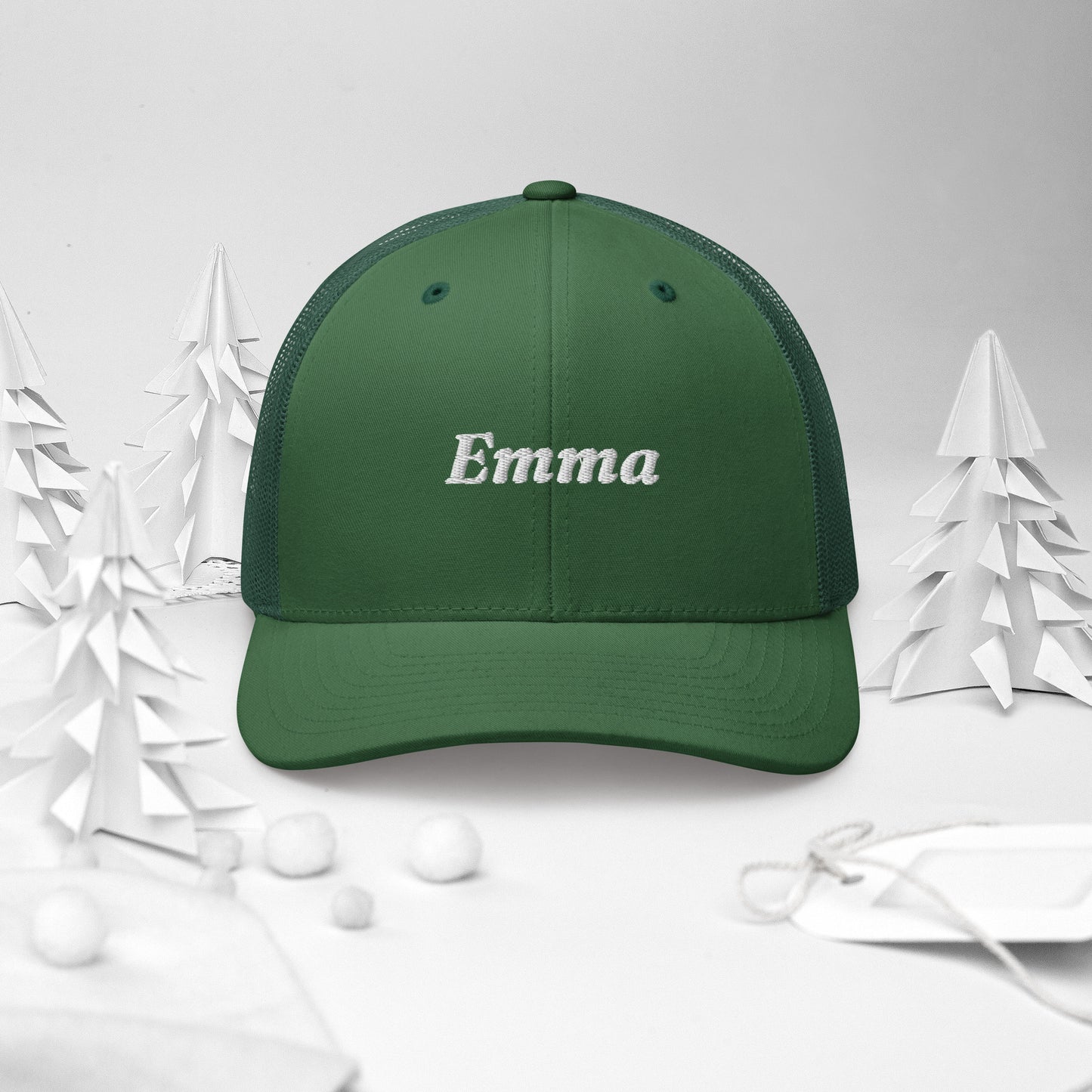 retro-trucker-hat-evergreen-front-2-6998587487099 - TriLuxora