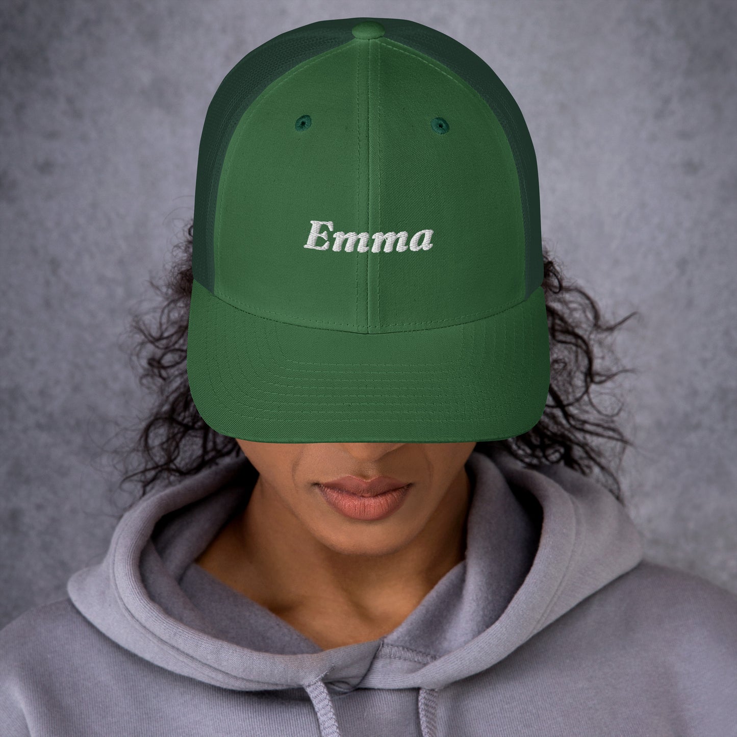 retro-trucker-hat-evergreen-front-69985874804be - TriLuxora