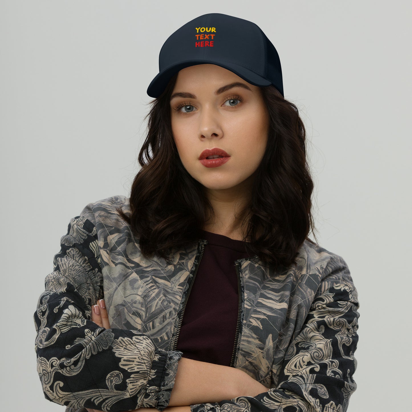 retro-trucker-hat-navy-front-699858df4f6ba - TriLuxora