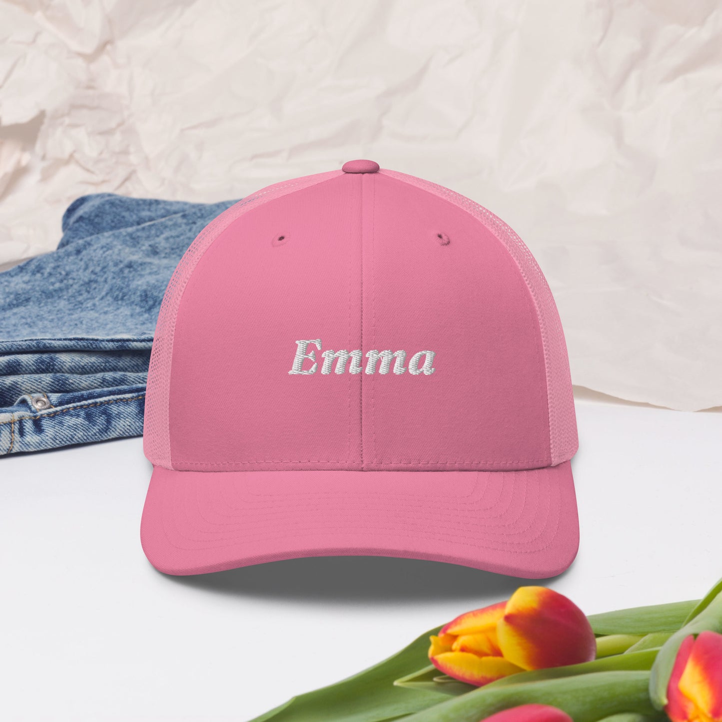 retro-trucker-hat-pink-front-2-6998587488e9f - TriLuxora