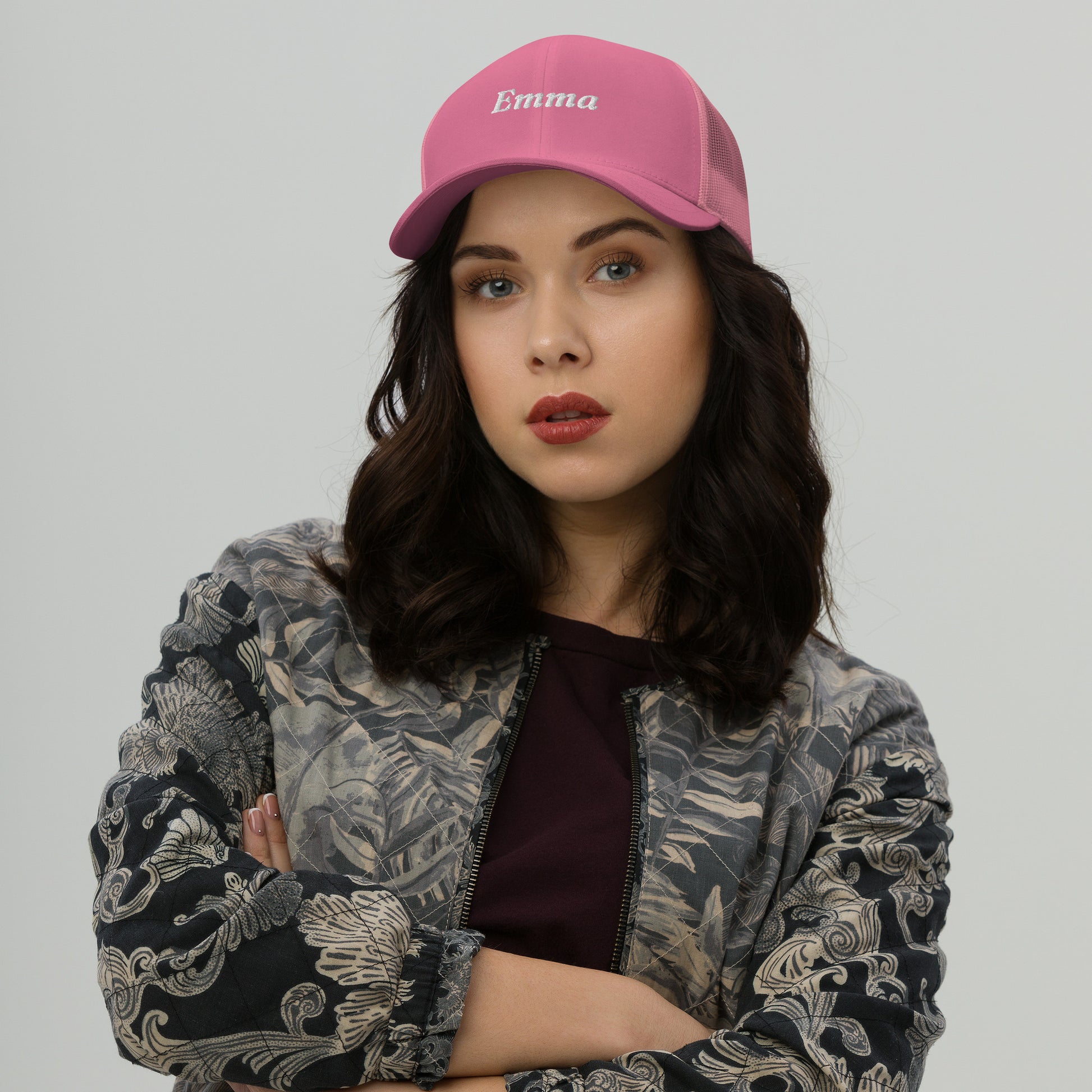retro-trucker-hat-pink-front-6998587484027 - TriLuxora