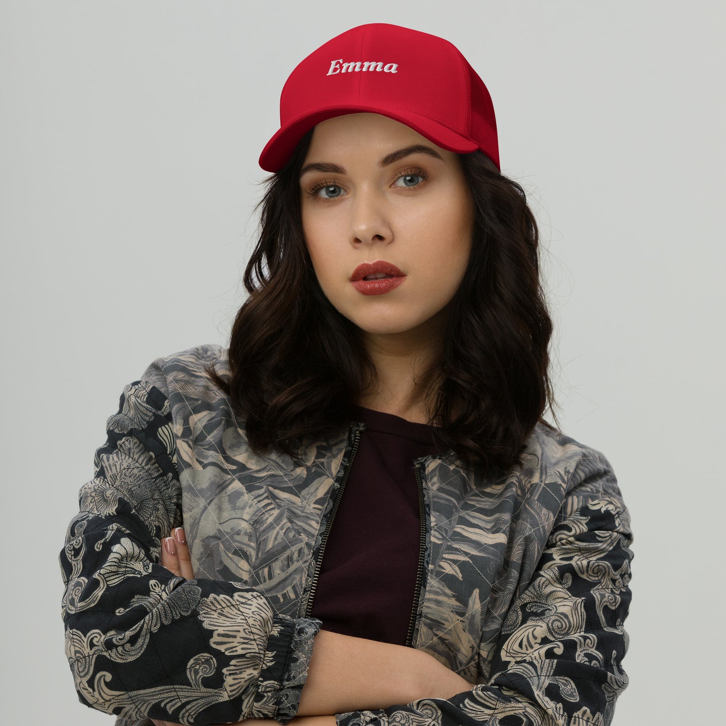 retro-trucker-hat-red-front-6998587484081 - TriLuxora
