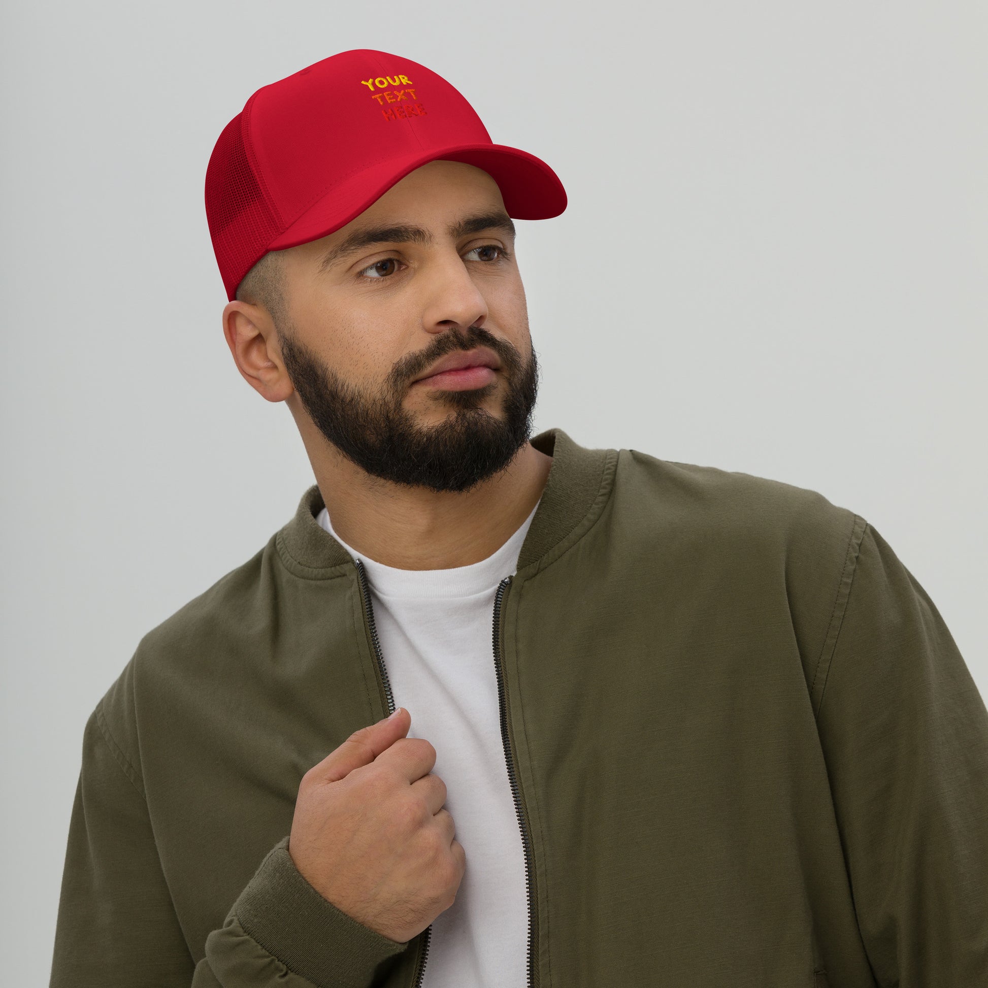 retro-trucker-hat-red-front-699858df5039f - TriLuxora