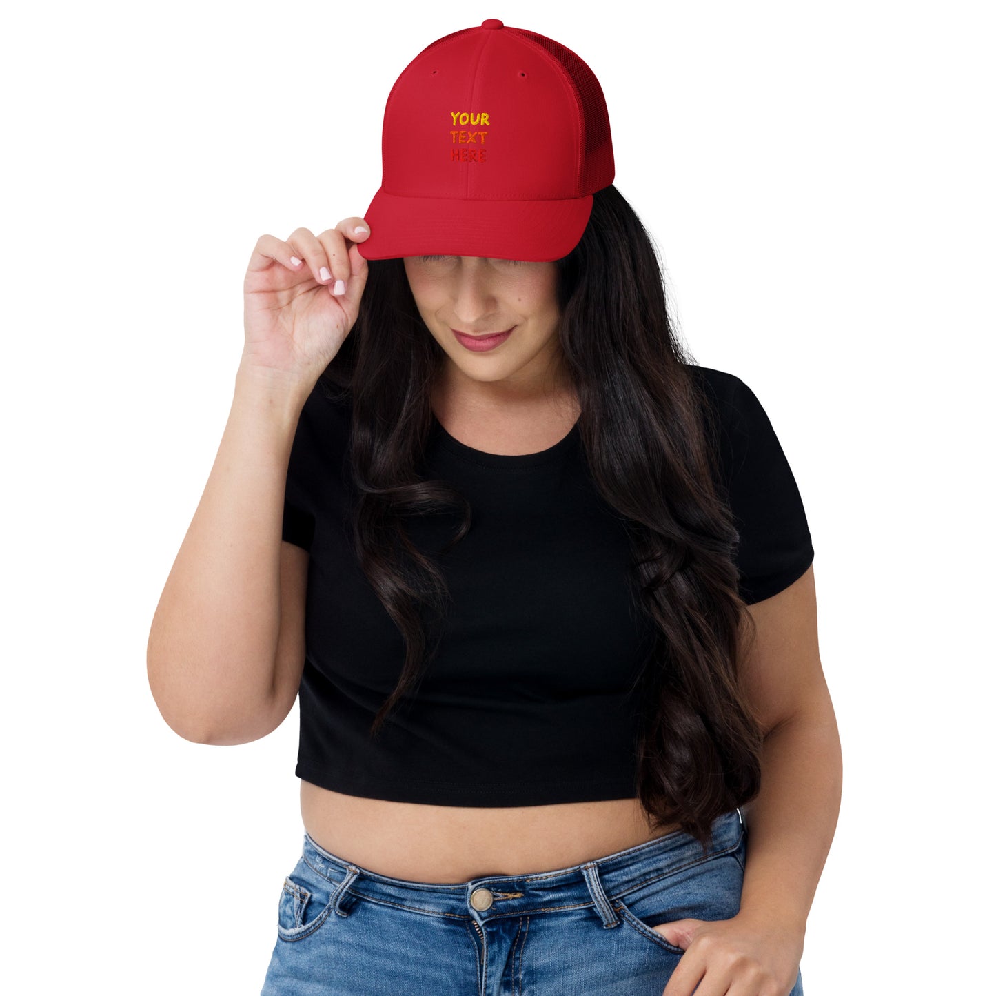 retro-trucker-hat-red-front-699858df52747 - TriLuxora