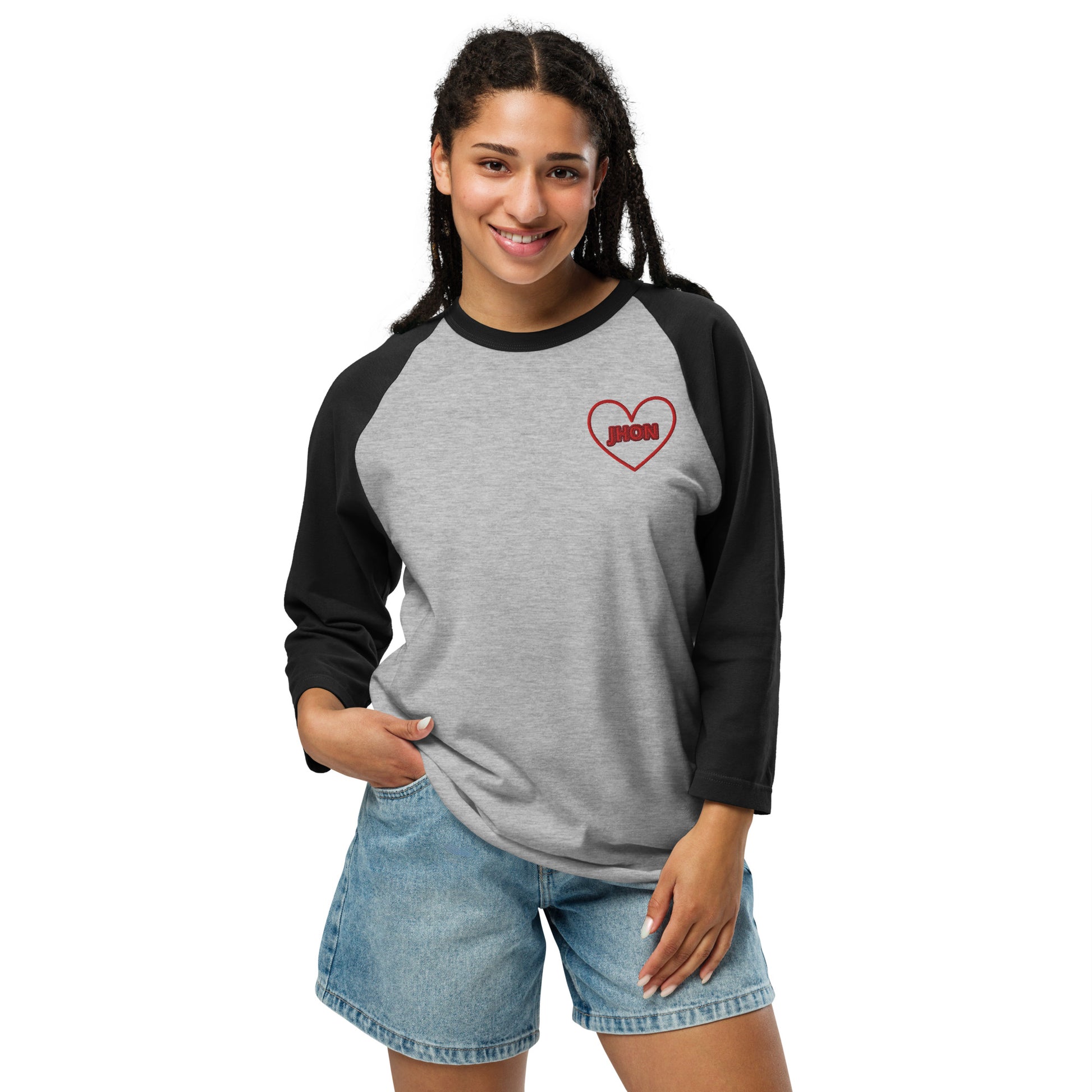 unisex-34-sleeve-raglan-shirt-heather-grey-black-front-69994ce5d51d7 - TriLuxora