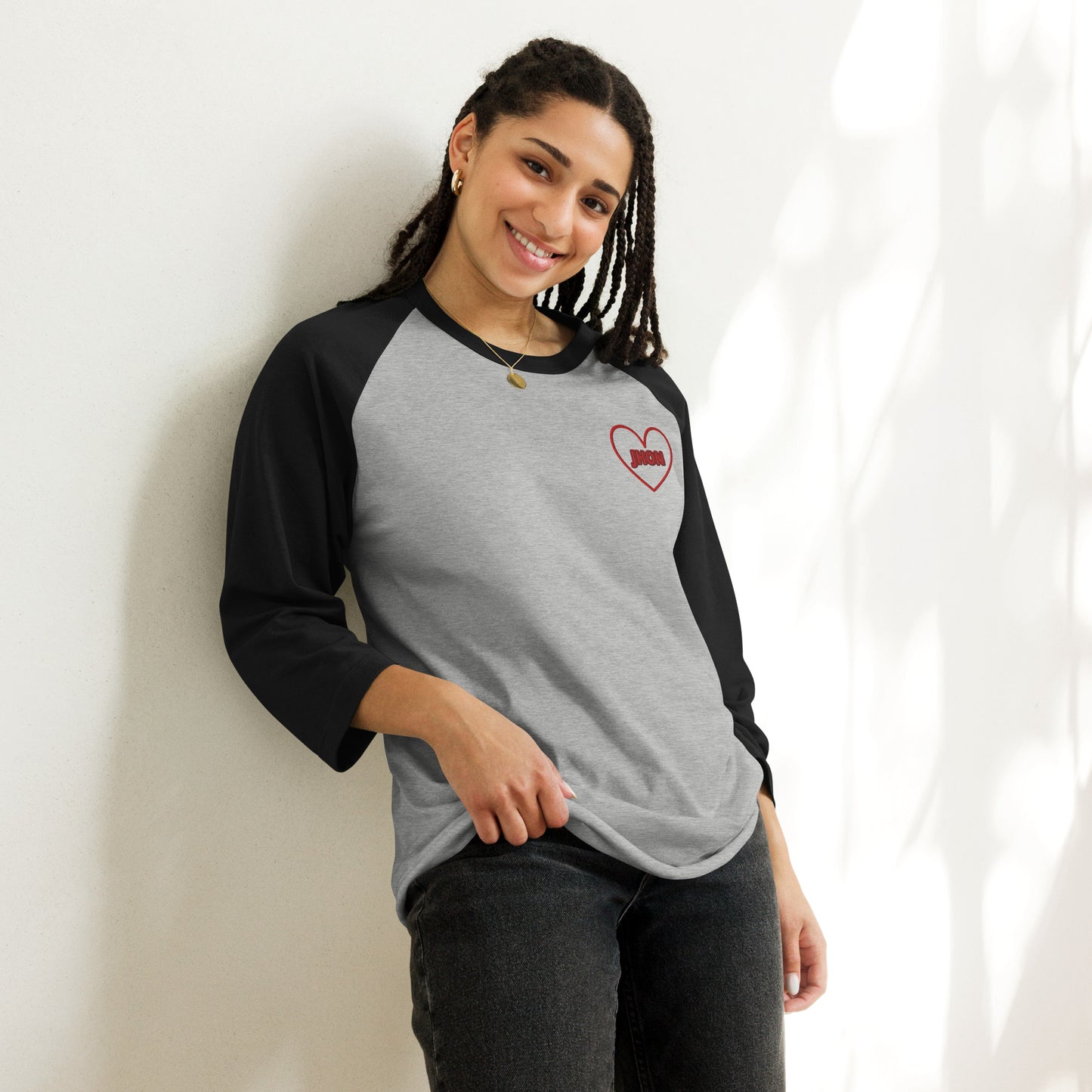 unisex-34-sleeve-raglan-shirt-heather-grey-black-front-69994ce5d584a - TriLuxora