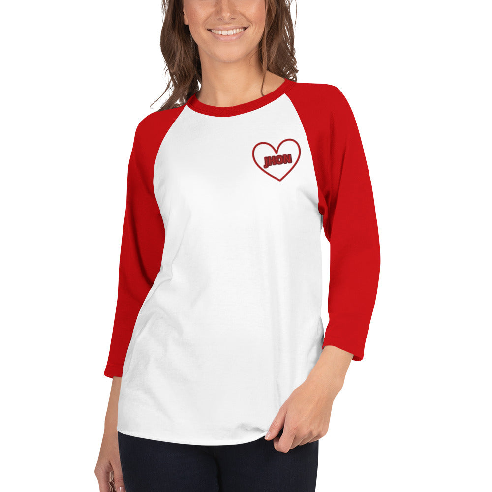 unisex-34-sleeve-raglan-shirt-white-red-front-69994ce5d39d3 - TriLuxora