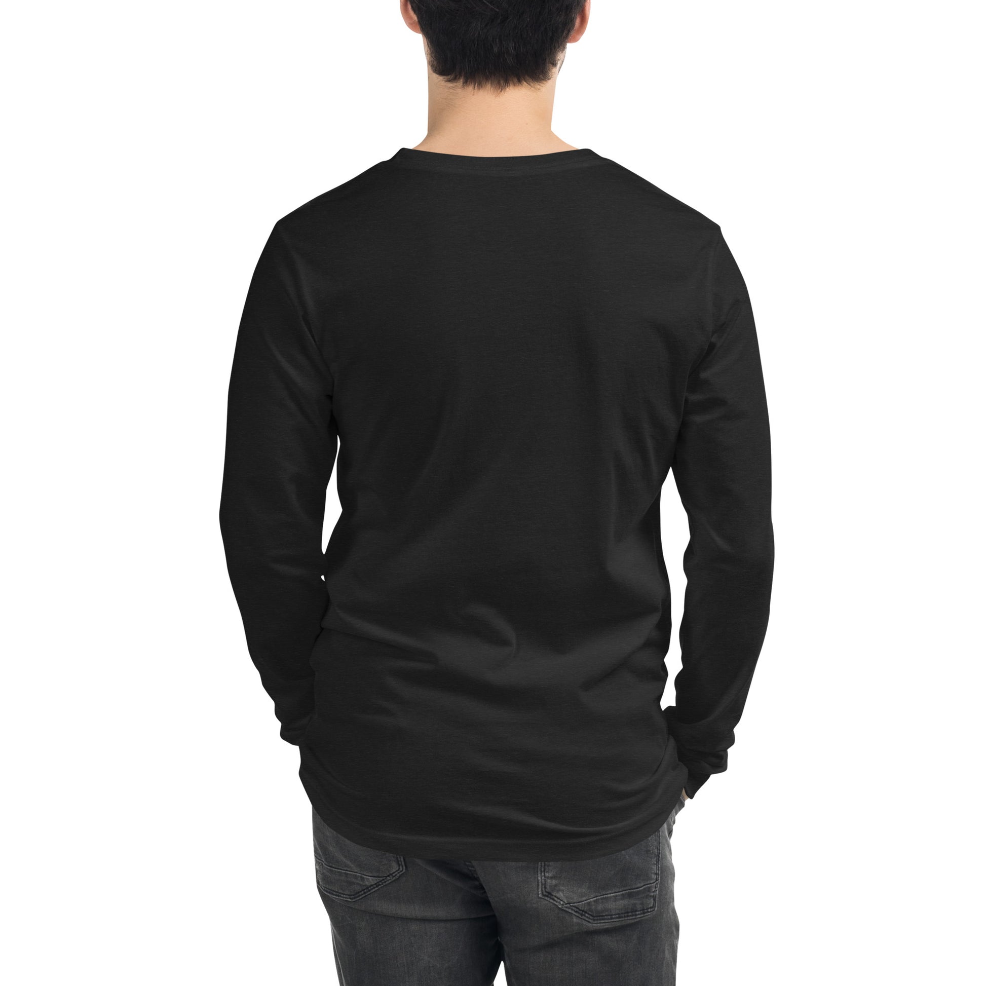 unisex-long-sleeve-tee-black-heather-back-6998520b47570 - TriLuxora