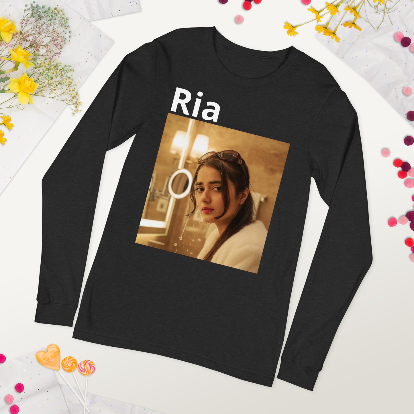 unisex-long-sleeve-tee-black-heather-front-2-6998520b4de72 - TriLuxora