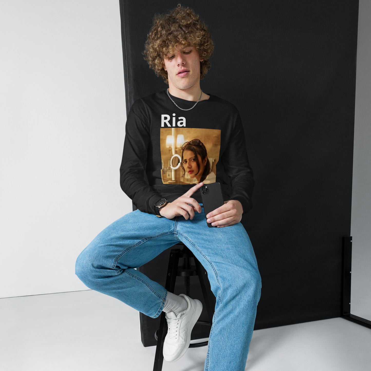 unisex-long-sleeve-tee-black-heather-front-6998520b4fa4e - TriLuxora