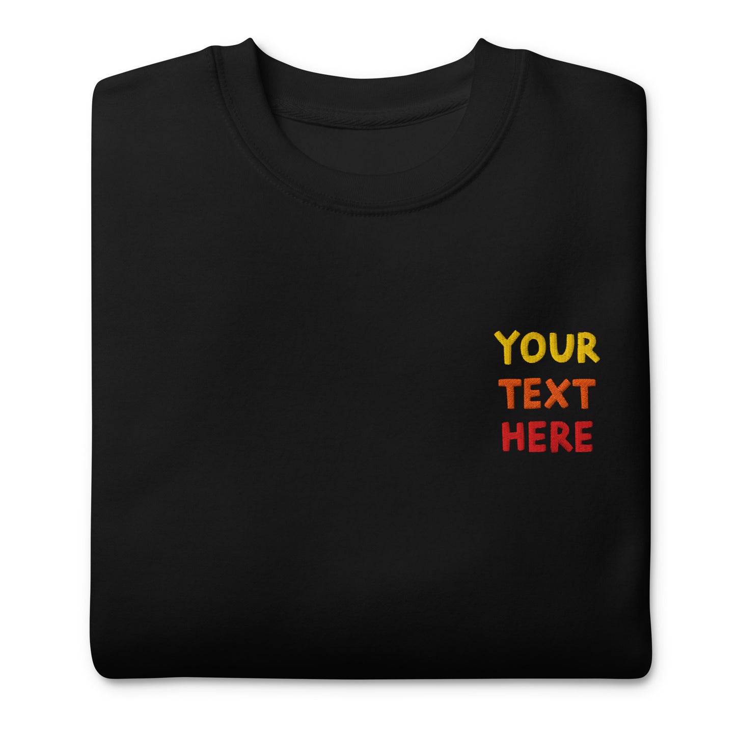 unisex-premium-sweatshirt-black-front-69994e62aeb75 - TriLuxora