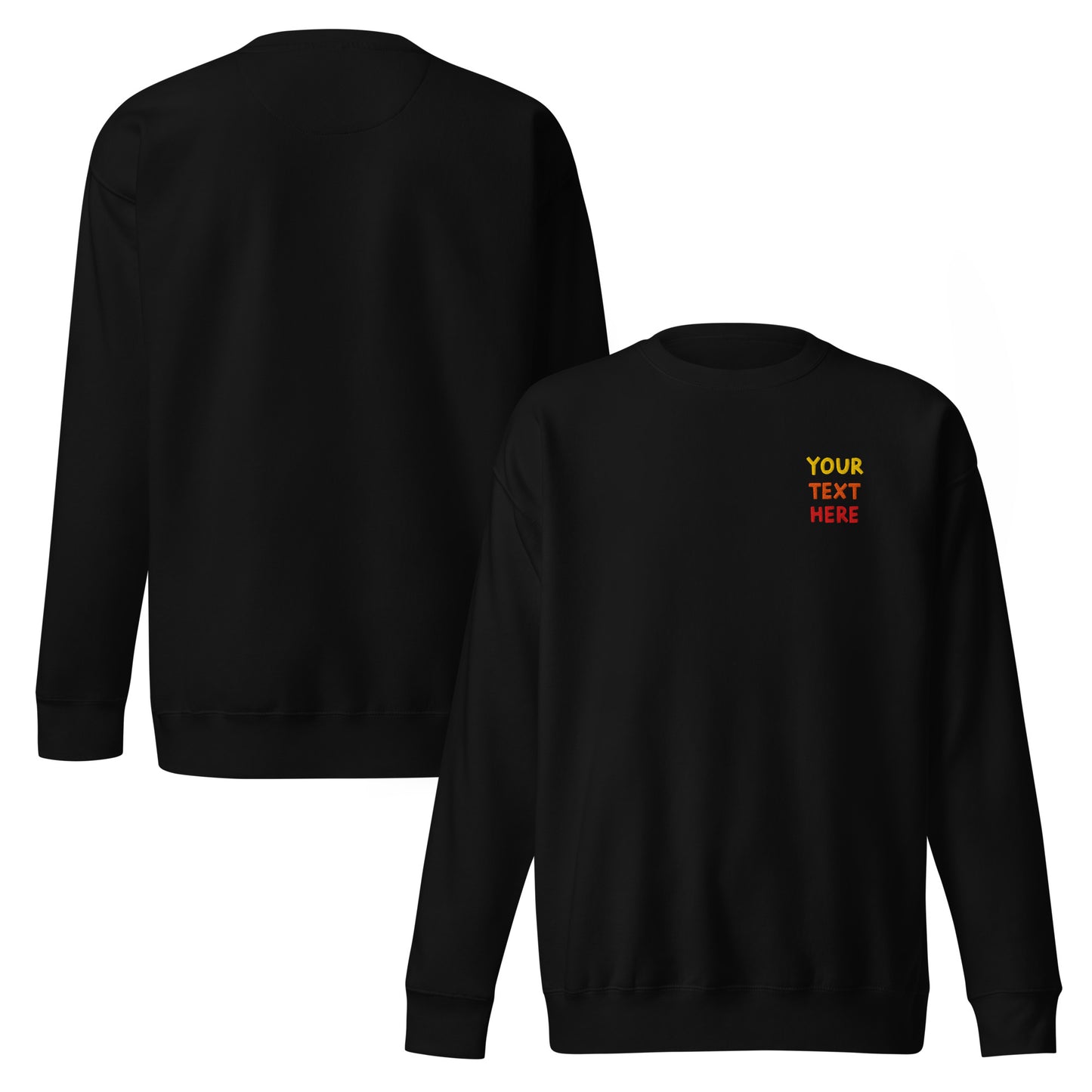unisex-premium-sweatshirt-black-front-and-back-69994e62b0adb - TriLuxora
