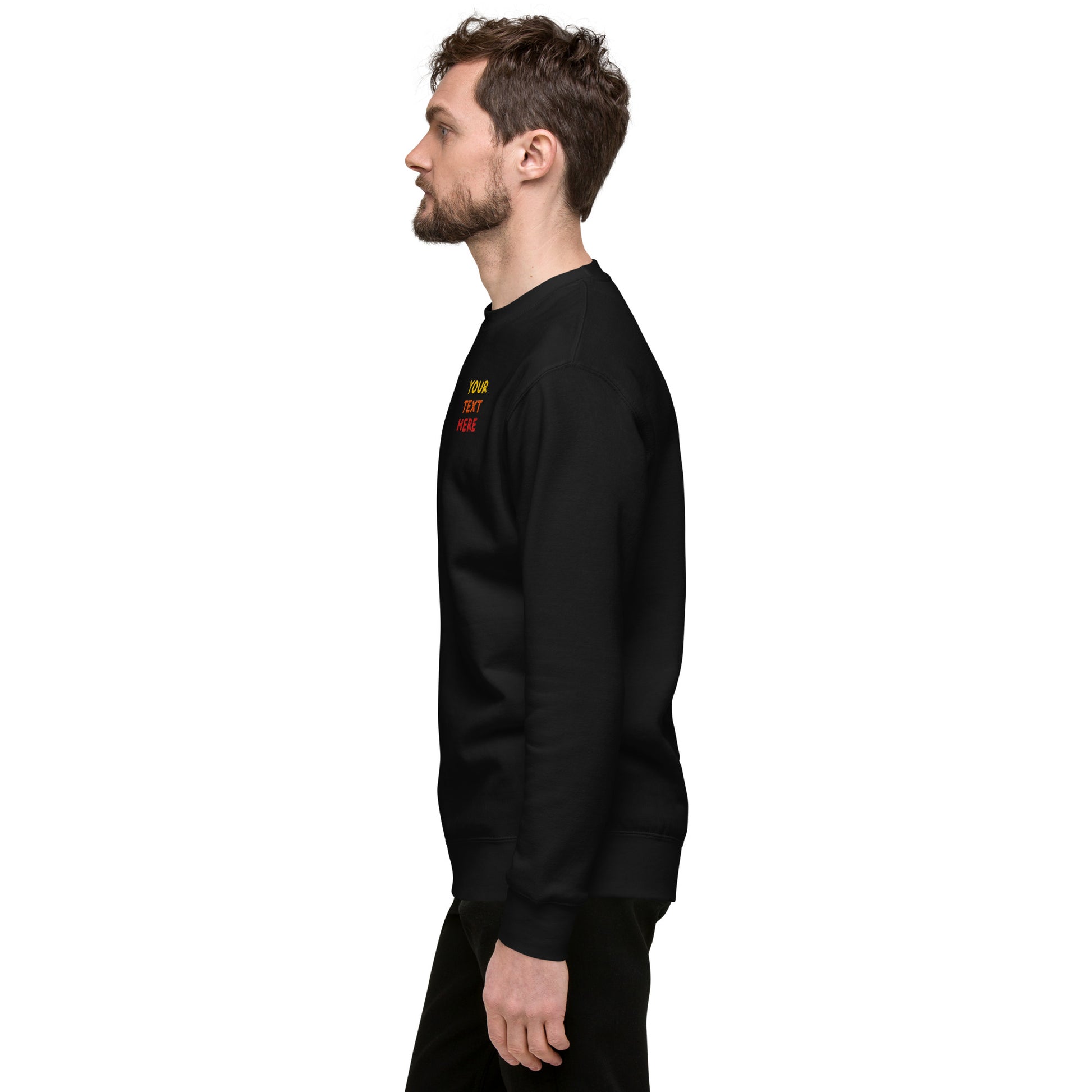 unisex-premium-sweatshirt-black-left-69994e62a9870 - TriLuxora