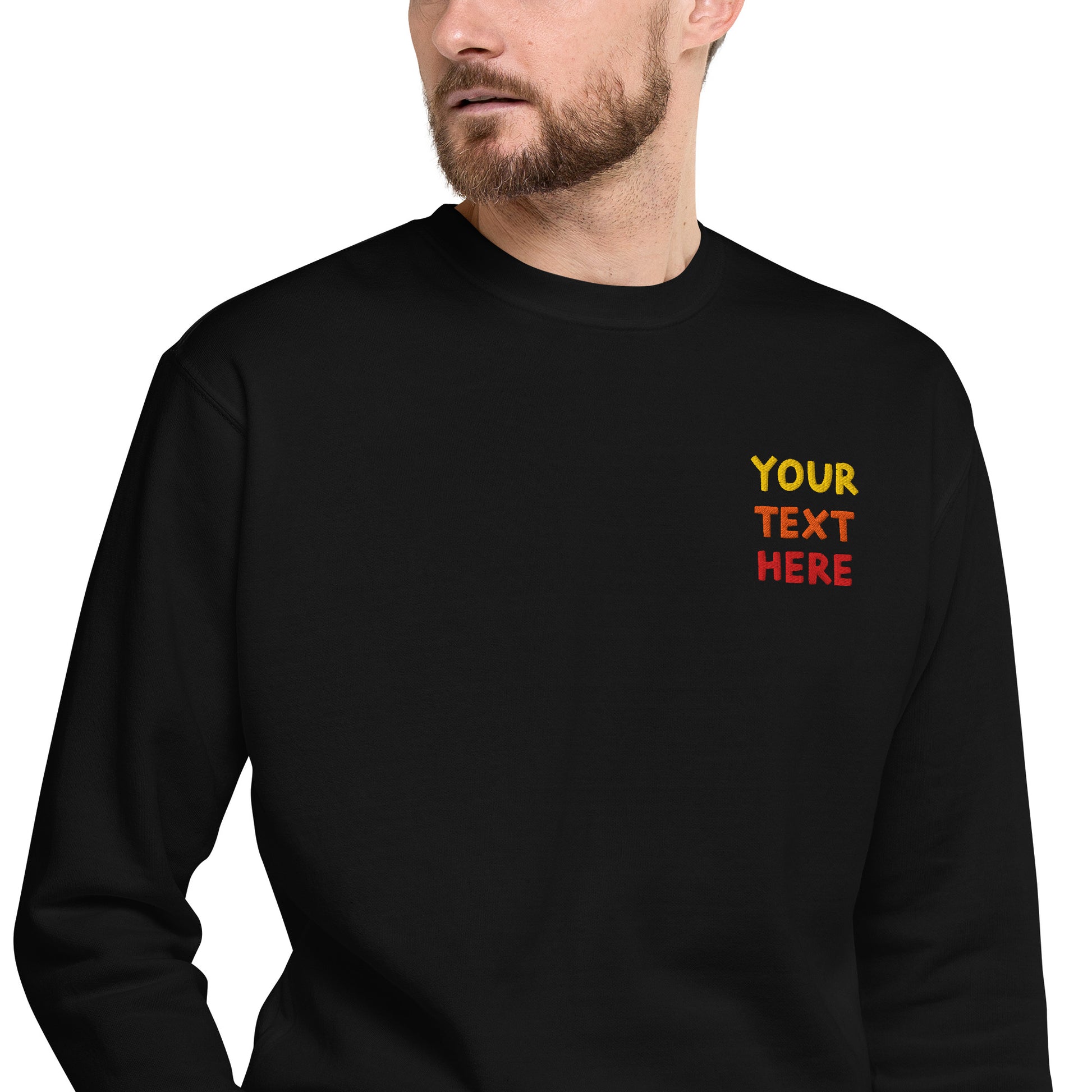 unisex-premium-sweatshirt-black-zoomed-in-69994e62acae4 - TriLuxora