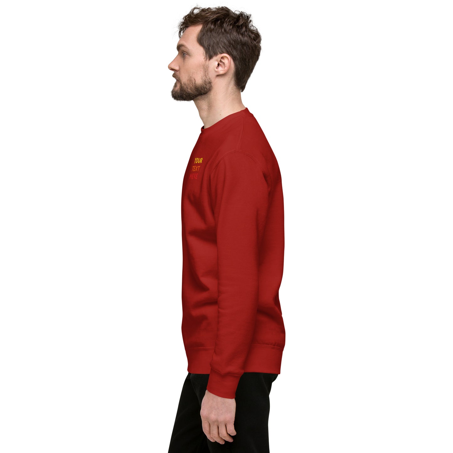 unisex-premium-sweatshirt-cardinal-left-69994e62a996a - TriLuxora