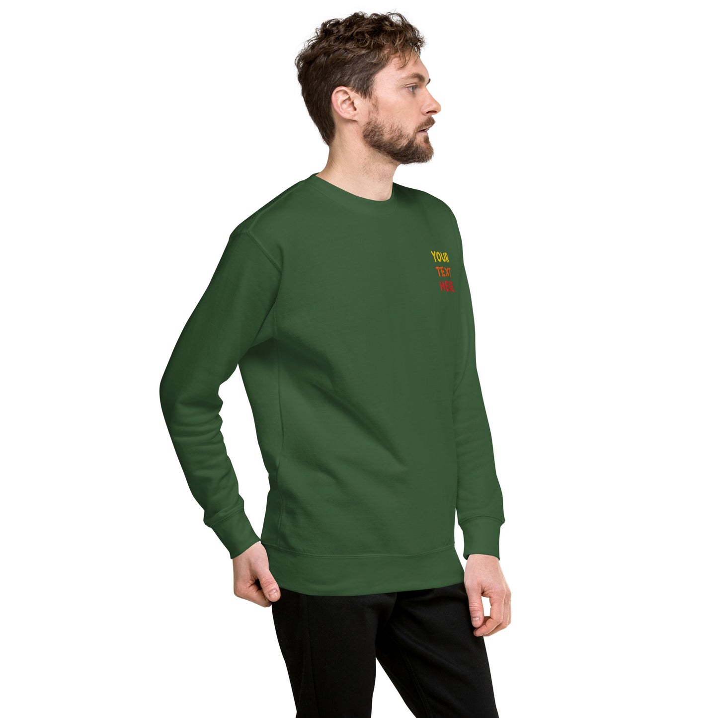 unisex-premium-sweatshirt-forest-green-right-front-69994e62aad60 - TriLuxora