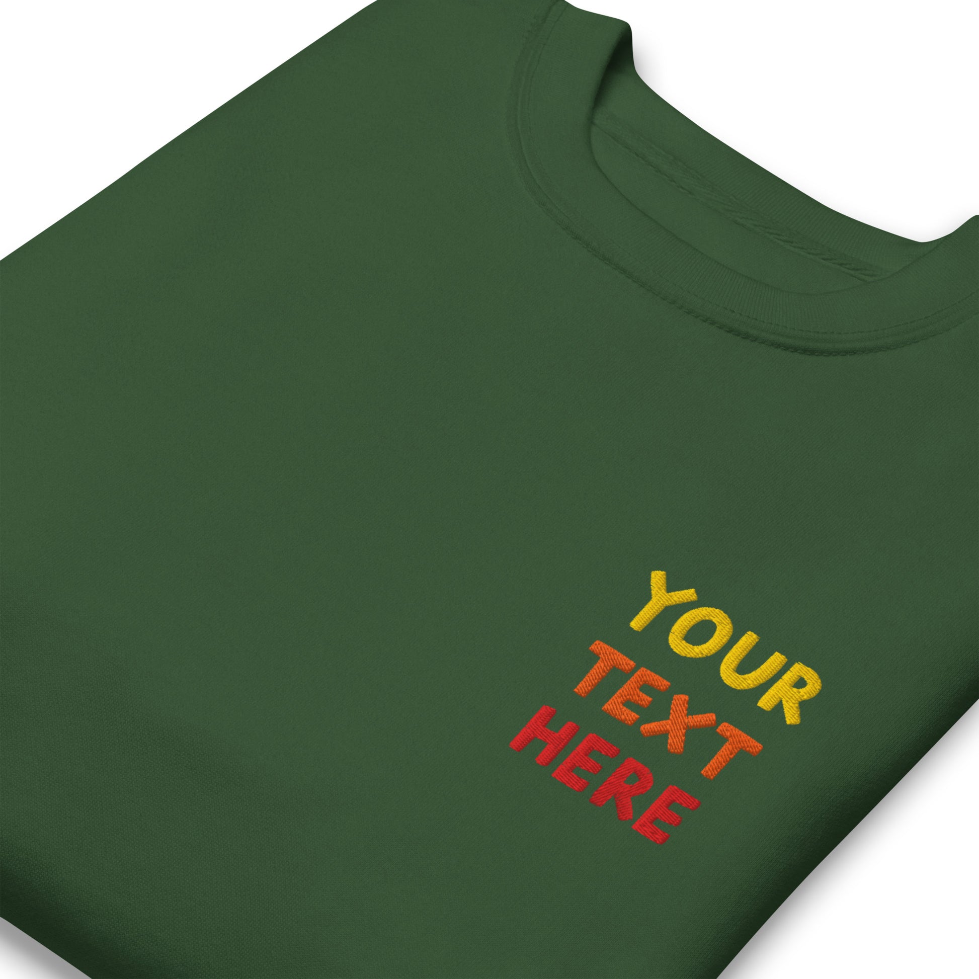 unisex-premium-sweatshirt-forest-green-zoomed-in-69994e62adcc6 - TriLuxora