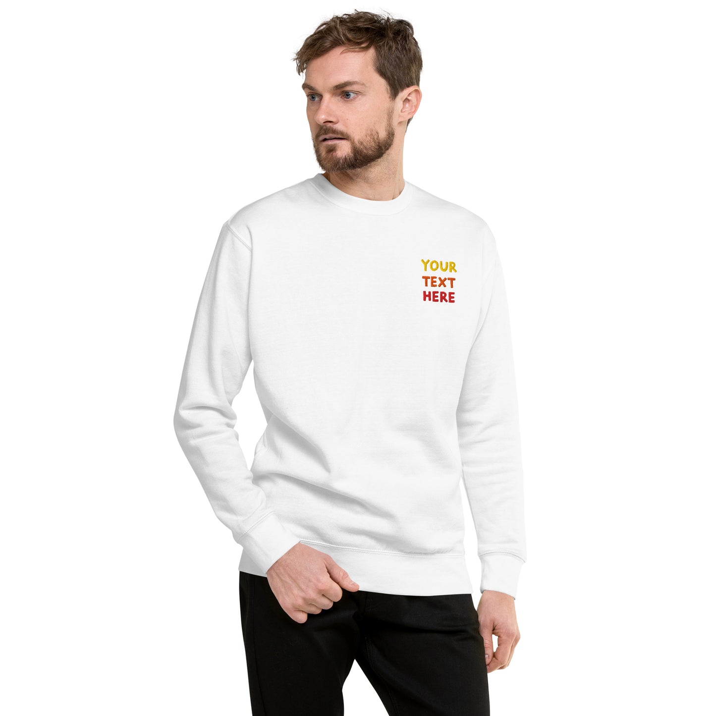 unisex-premium-sweatshirt-white-front-69994e62a686e - TriLuxora