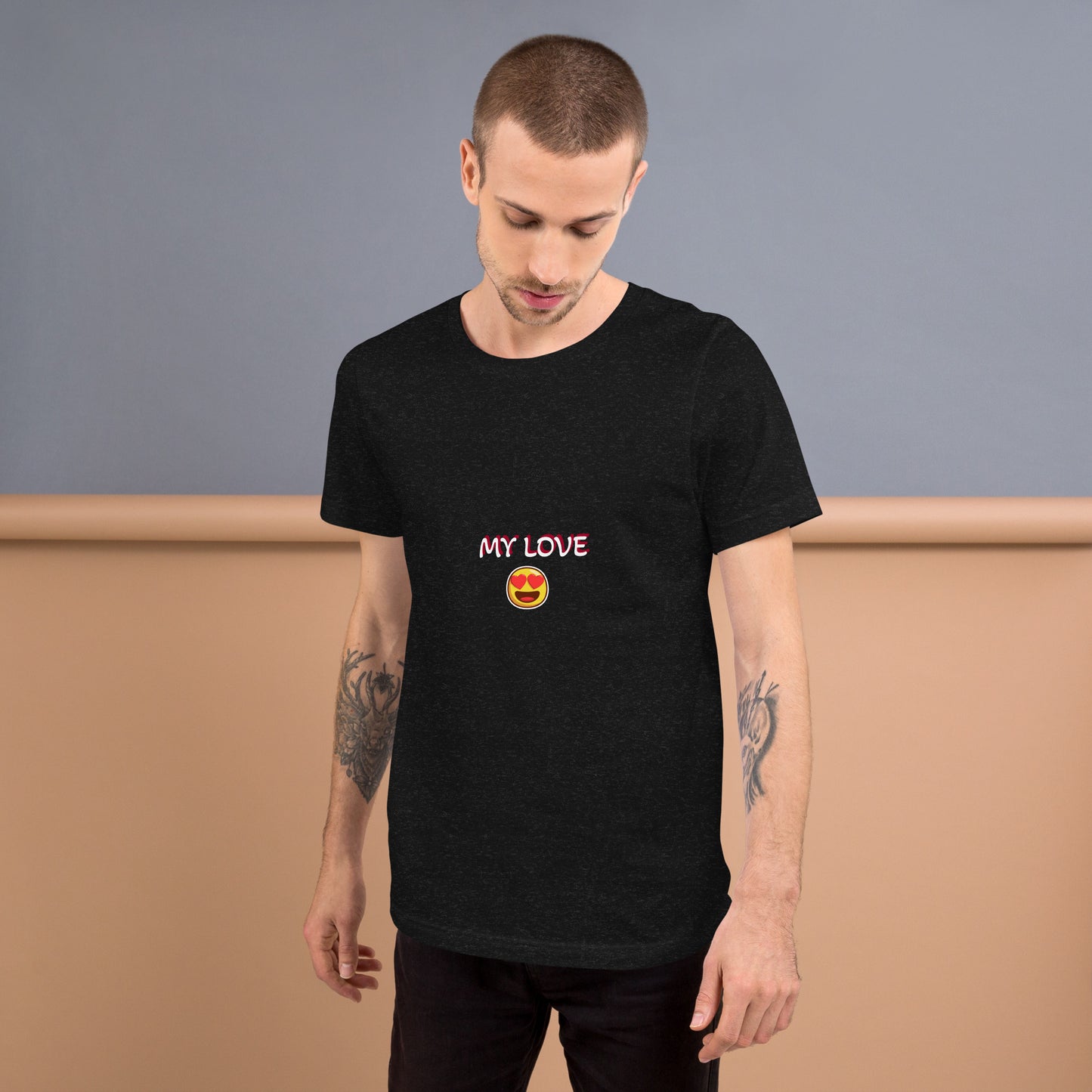 unisex-staple-t-shirt-black-heather-front-699a949cdb045 - TriLuxora