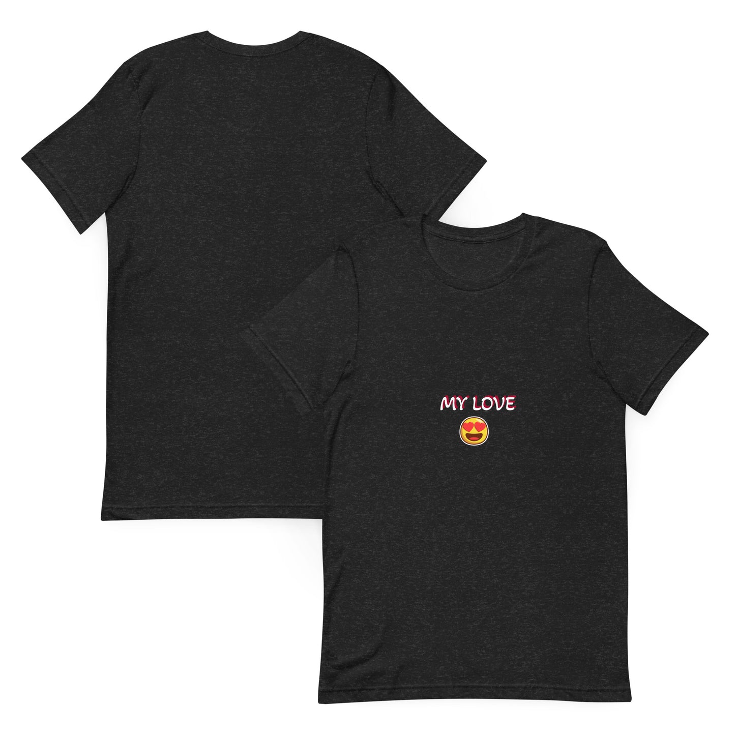unisex-staple-t-shirt-black-heather-front-and-back-699a949ce0964 - TriLuxora